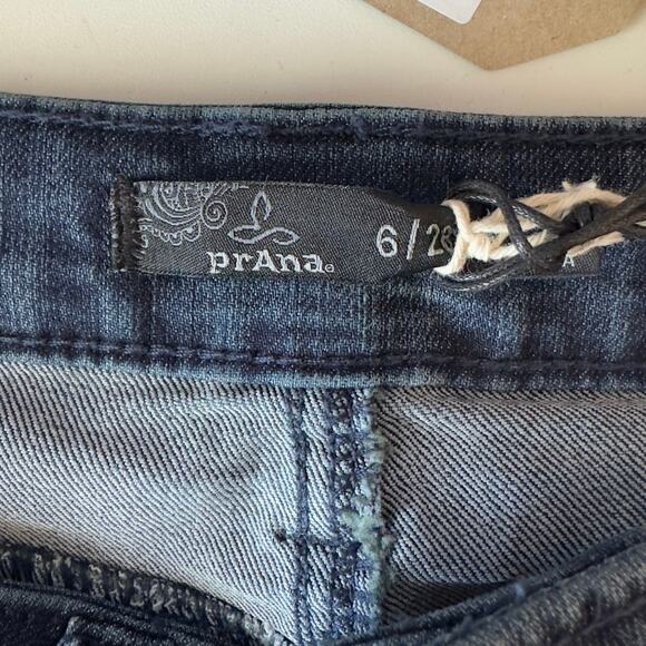 NWT Prana Women’s Kara Jean Straight Leg Size 6/28 Denim Stretch Sustainable - Picture 8 of 14
